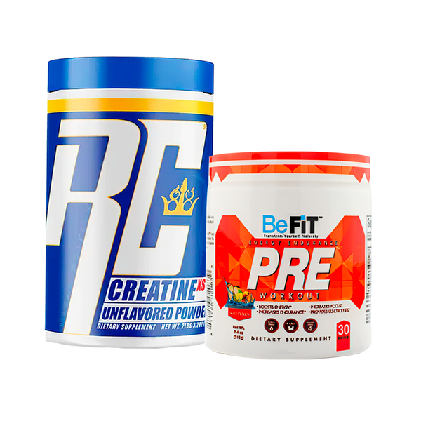 Creatina Ronnie Coleman 1kg + Pre Entreno Befit