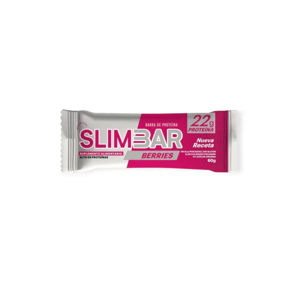 Barrita De Proteína Slimbar 60G_ Berries