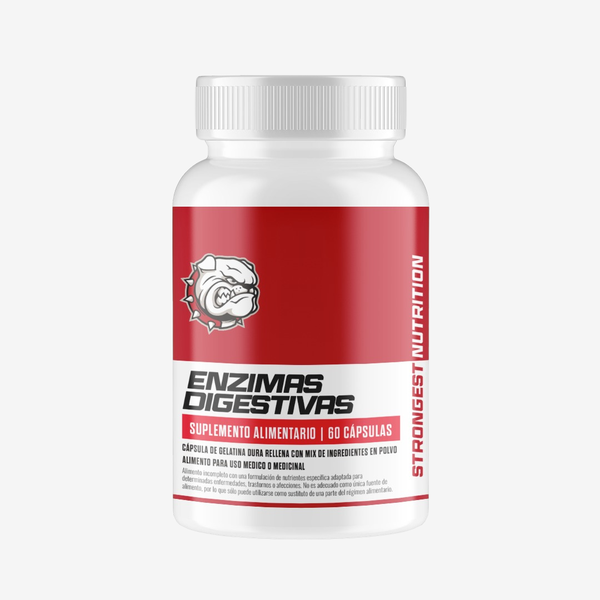 Enzimas Digestivas Strongest_60 Cáps
