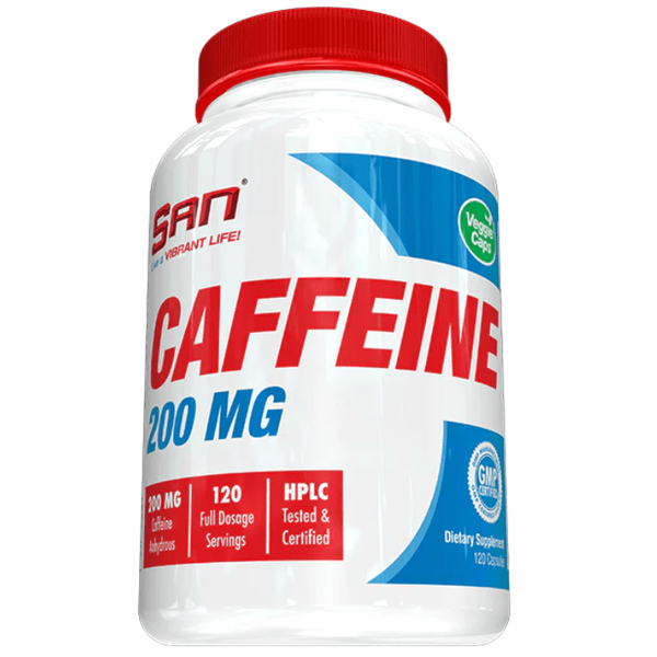 Cafeína 200mg San 120 Cápsulas