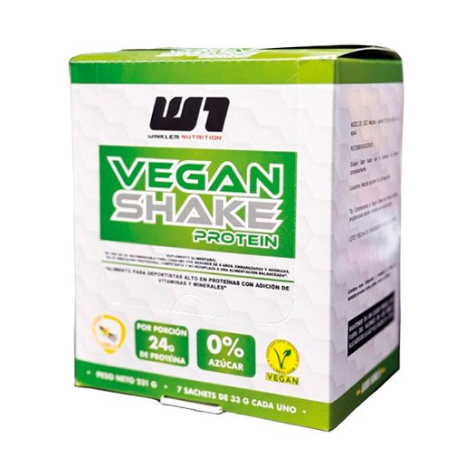 7 Sachet De Proteína Vegan Shake Winkler
