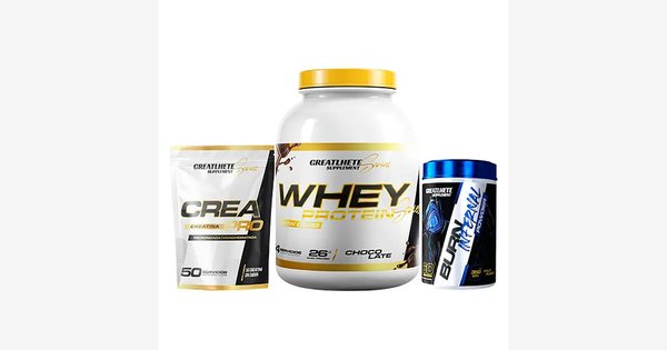 Proteina Whey 5lb + Creatina 250g + Termogénico Burn Infernal 60Servicios