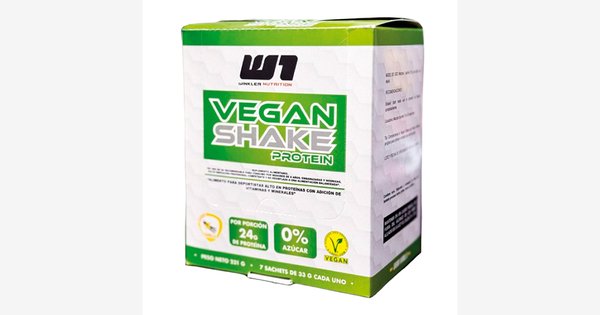 7 Sachet De Proteína Vegan Shake Winkler