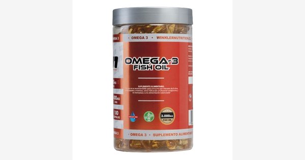 Omega 3 Fish Oil 180Caps Winkler