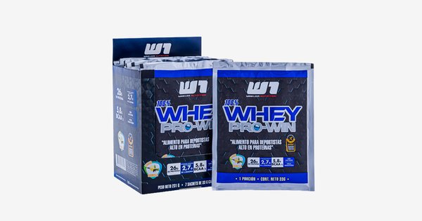 7 Sachet De Proteína Whey Pro Win Winkler