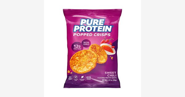 Pure Protein Popped Crisps Snack Alto En Proteína 12g