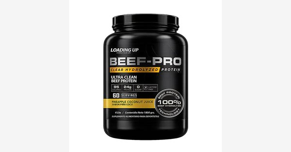 Beef-Pro Clear Hidrolyzed Protein 60Servicios Loading Up