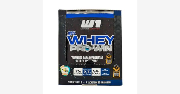 7 Sachet De Proteína Whey Pro Win Winkler