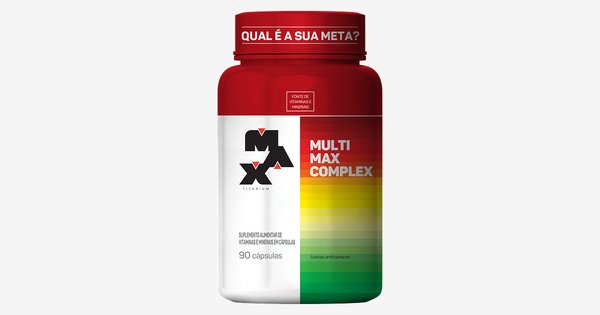 Multimax Complex Max Titanium 90Caps