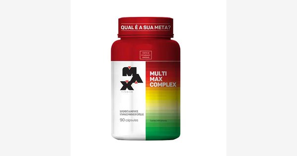 Multivitaminico Multimax Complex Max Titanium 90Caps