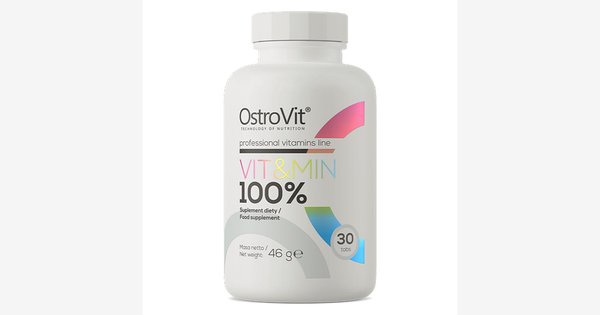 Multivitamínico 100% Vitmin 30Caps Ostrovit