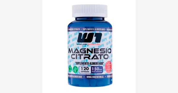Citrato De Magnesio 1000mg 120Caps Winkler