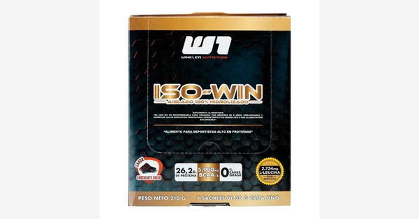 7 Sachet De Proteína Isolatada Iso-Win Winkler