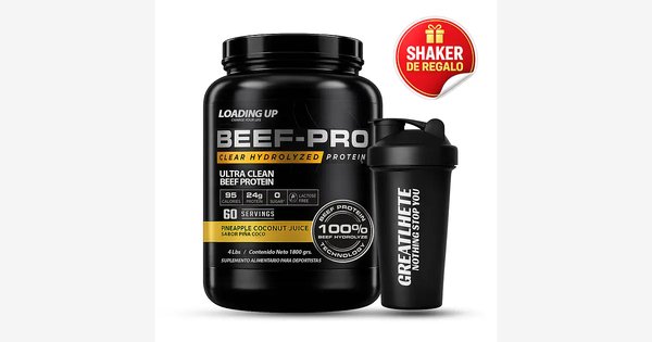 Beef-Pro Clear Hidrolyzed Protein 60Servicios Loading Up