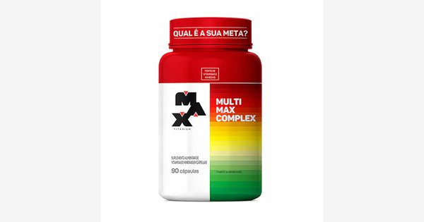 Multivitaminico Multimax Complex Max Titanium 90Caps