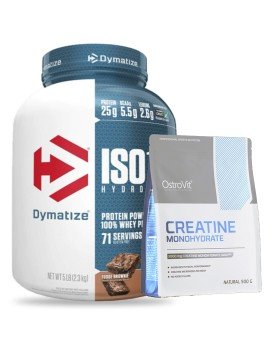 Iso 100 5lb Dymatize + Creatina 500 Ostrovit