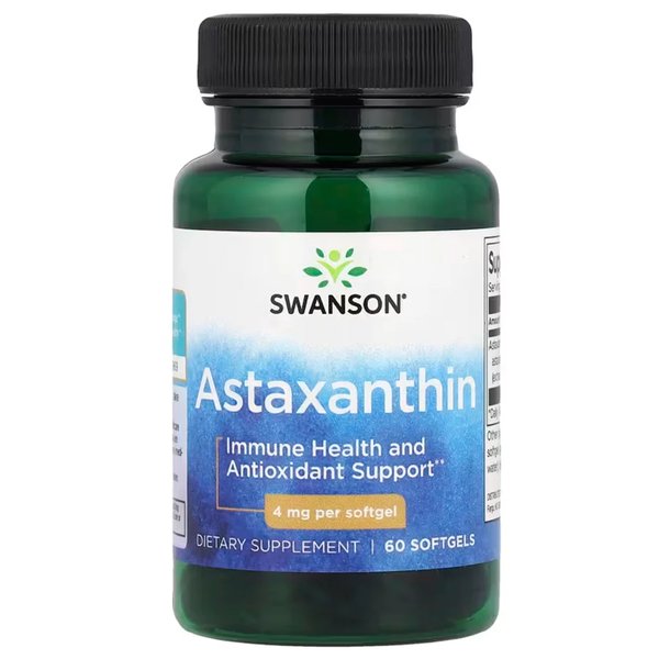 Astanxantina 4mg 60Capsulas Swanson