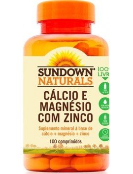Calcio Magnesio Zinc 100 Cápsulas Sundown