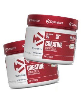 2 X Crapure Creatina 300gr Dymatize