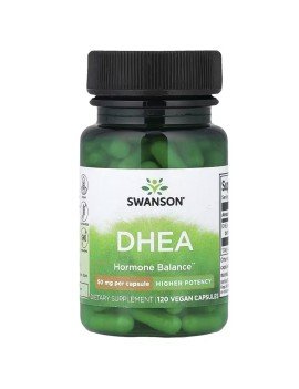 Dhea 50mg 120 Cápsulas Veganas Swanson