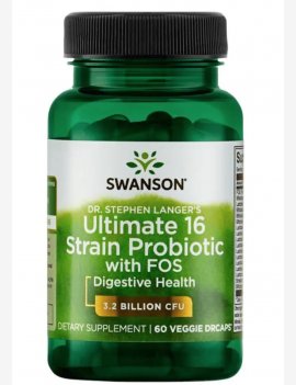 Ultimate 16 Strain Probiotic With Fos 60Cap Swanson