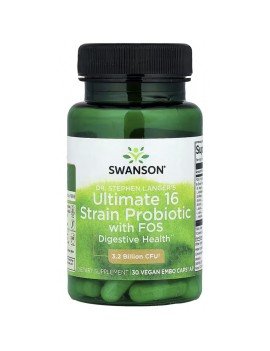 Ultimate 16 Strain Probiotic With Fos 30Cap Swanson