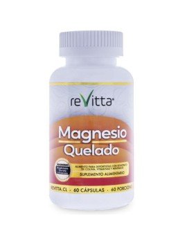 Magnesio Quelado 60Cap Revitta