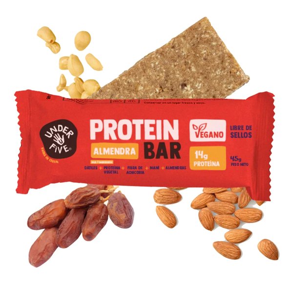 Protein Bar 45gr Almendra Under Five
