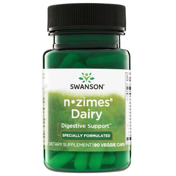 N Zimes Dairy 90 Cápsulas Veganas Swanson