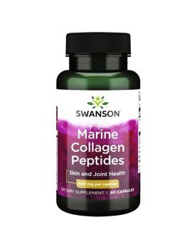Marine Collagen Peptides 400mg 60Cap Swanson