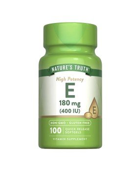Vitamina E 400 Iu 100Cap Natures Truth