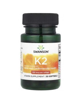 K2 100mcg 30Softgel Swanson