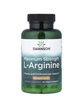 Arginina 850mg 90Cap Swanson