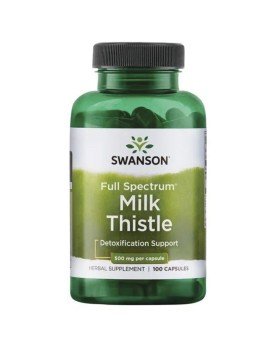 Milk Thistle 500mg Silimarina Swanson