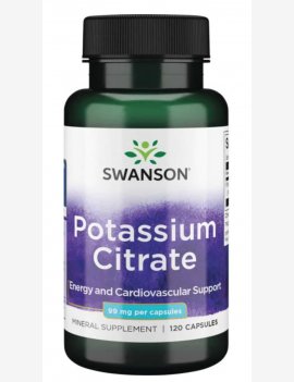 Potasio Citrato 120Cap Swanson