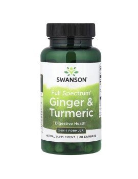 Jengibre Cúrcuma Full Spectrum 60Cap Swanson