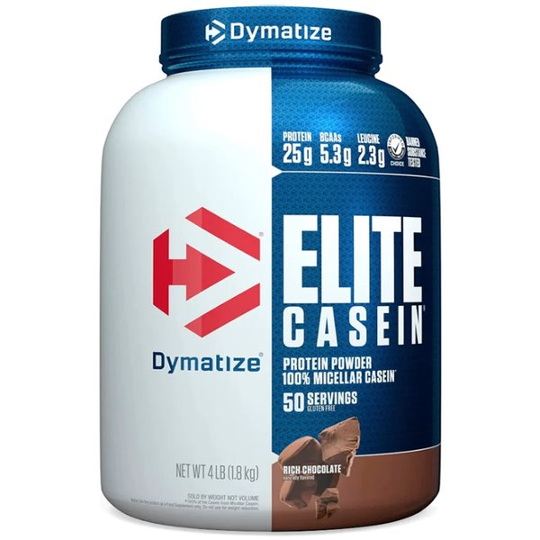 Elite Casein Protein 4lb Dymatize