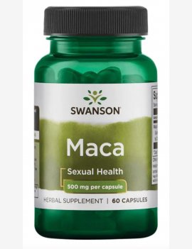 Maca 500mg 60Cap Swanson