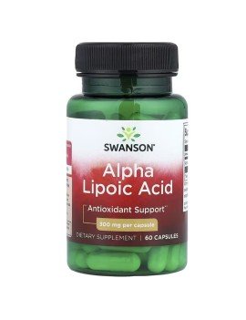 Ácido Alfa Lipoico 300mg 60Cap Swanson