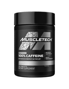 Cafeína 220gr 125Cap Muscletech
