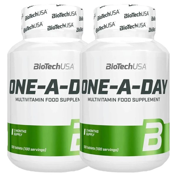 2 One A Day Multivitaminas Biotechusa 100Tabletas