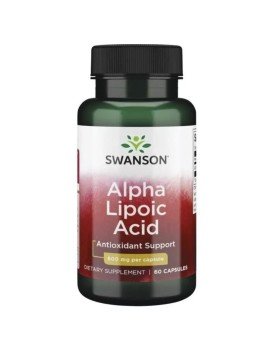Ácido Alfa Lipoico 600mg 60Cap Swanson