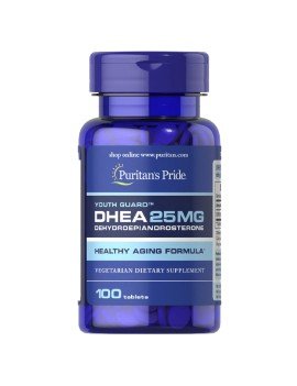 Dhea 25mg 100Tabletas Puritans Pride