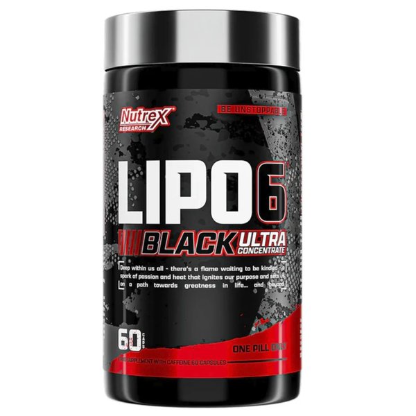 Lipo 6 Black Concentrado 60 Cápsulas Nutrex