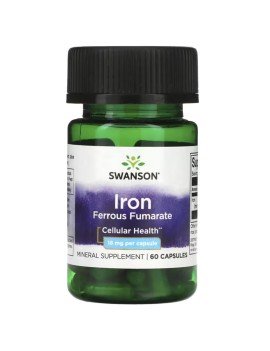 Iron Ferrous Fumarate 60Cap Swanson