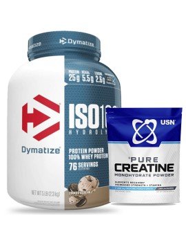 Iso 100 5lb Dymatize + Creatina 300gr Usn