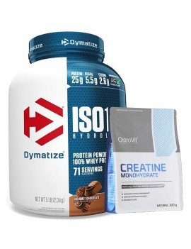 Iso 100 5lb Dymatize + Creatina 300 Ostrovit