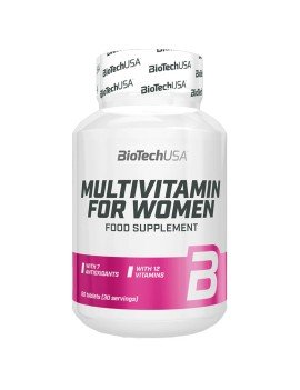 Multivitamin For Women 60 Tab Biotech Usa