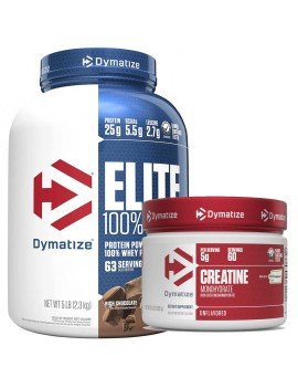 Elite Whey 5lb + Creatina Creapure 300gr Dymatize