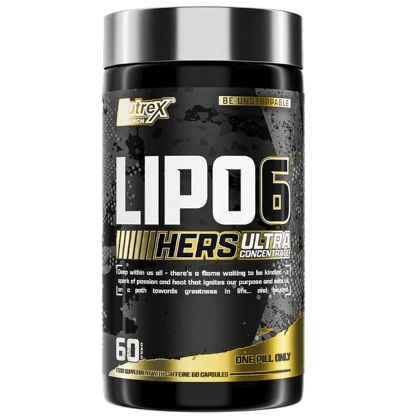 Lipo Black Hers 60 Cápsulas Nutrex